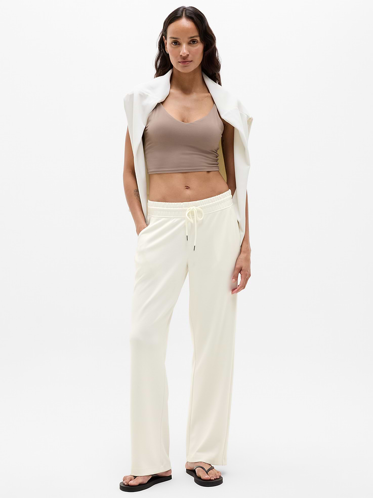Image number 1 showing, Seasoft Mid Rise Straight Pant