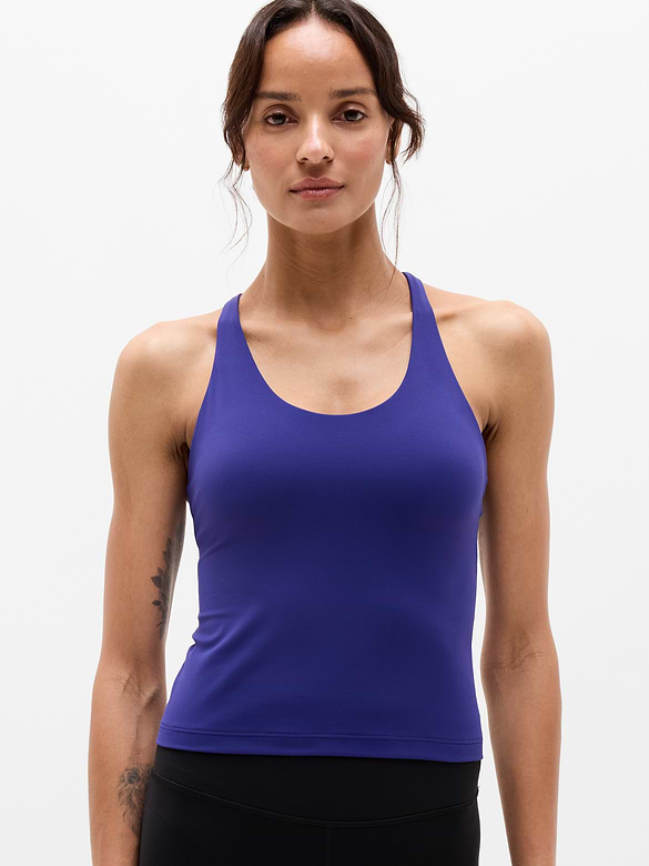 Transcend Crossback Built-In Bra Tank