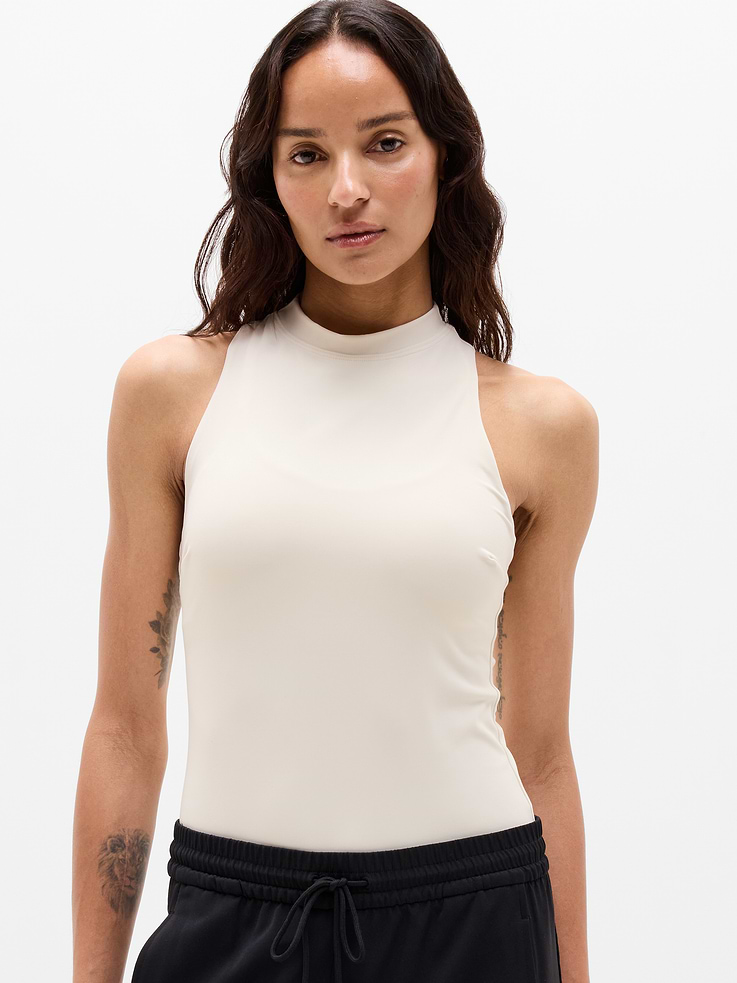 Image number 1 showing, BodyMove Mock Neck Tank
