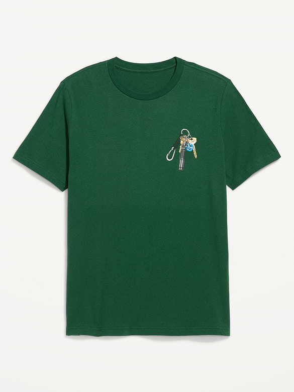 Soft-Washed Crew-Neck Graphic T-Shirt