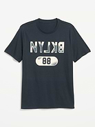 Image number 1 showing, Soft-Washed Crew-Neck Graphic T-Shirt