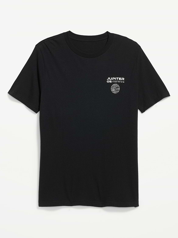 Soft-Washed Crew-Neck Graphic T-Shirt