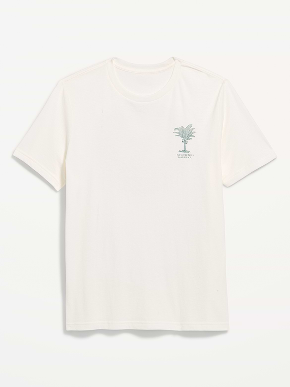 Soft-Washed Crew-Neck Graphic T-Shirt