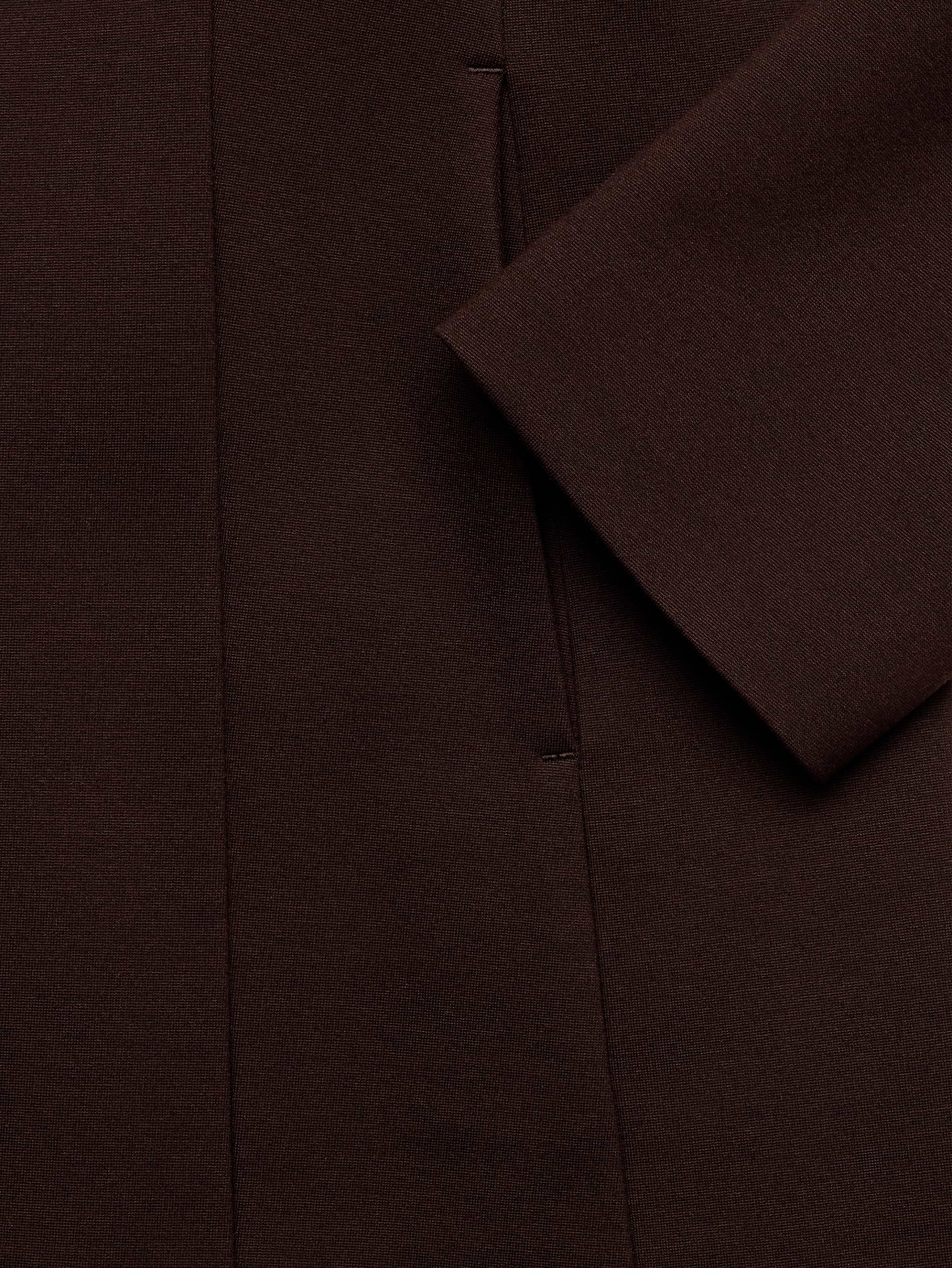 L'image numéro 7 présente Blazer tout-aller ajusté en tricot point de Rome