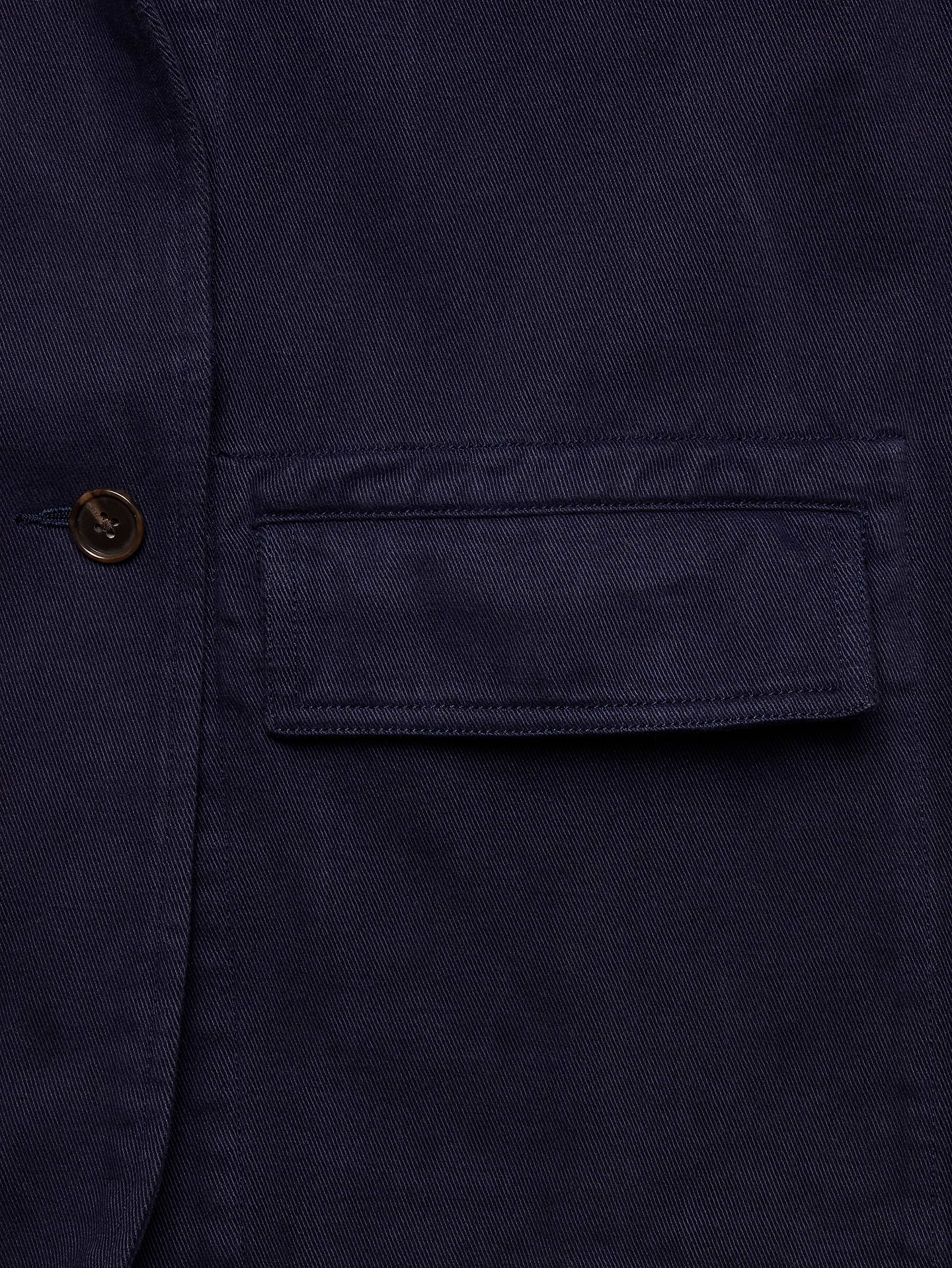 L'image numéro 6 présente Blazer utilitaire en coton et lin