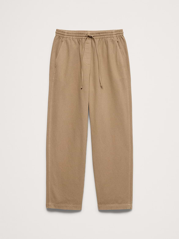 The Getaway Straight-Leg Pant in Cotton