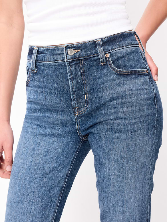 High-Waisted Flare Jeans