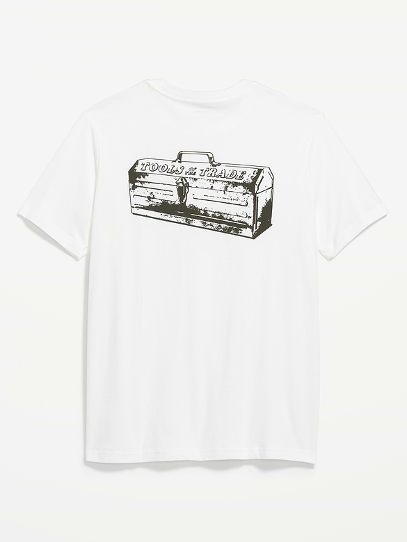 Soft-Washed Crew-Neck Graphic T-Shirt