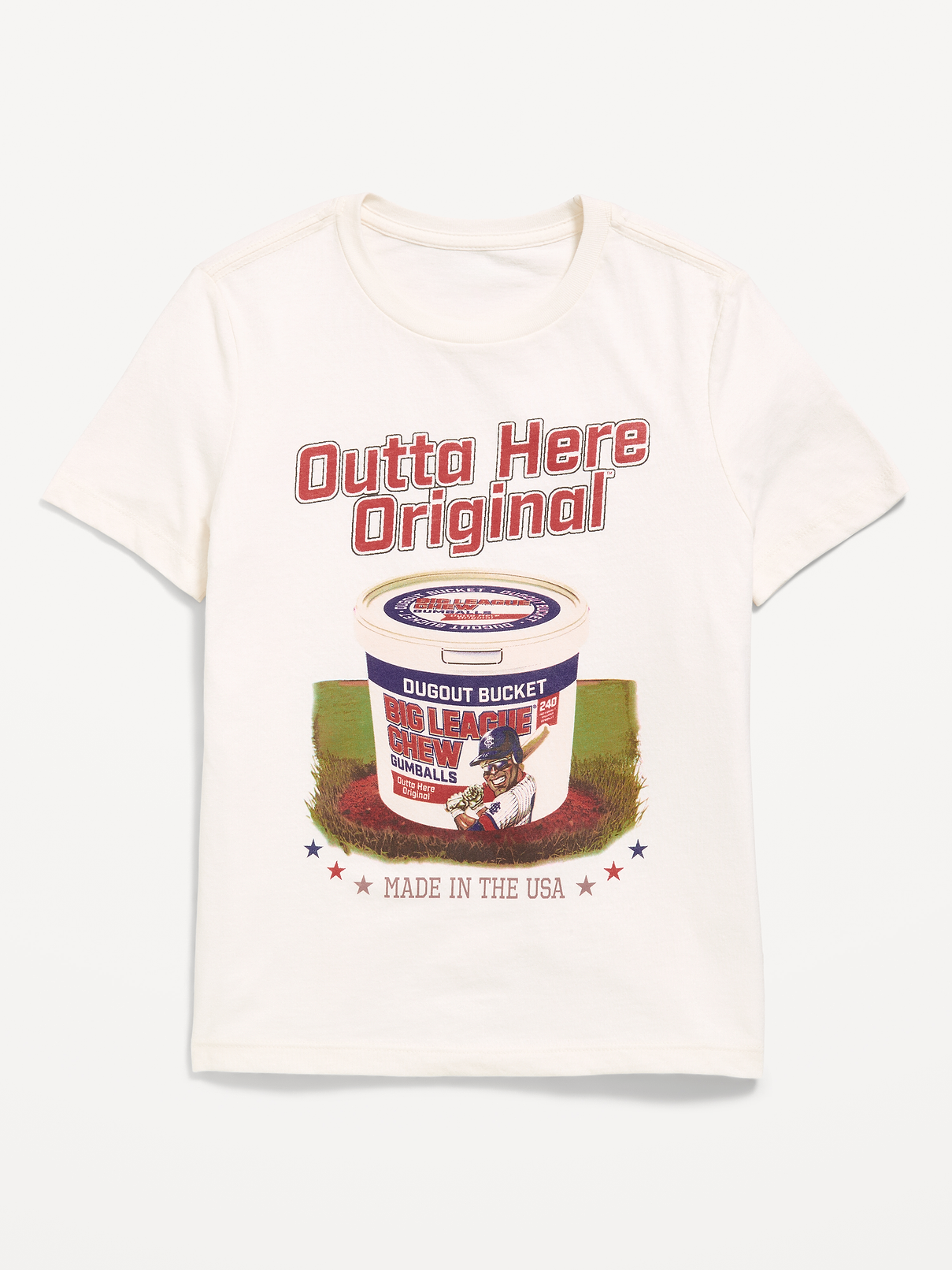 Image number 2 showing, Big League Chew® Gender-Neutral Graphic T-Shirt for Kids