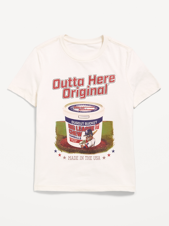 Big League Chew® Gender-Neutral Graphic T-Shirt for Kids