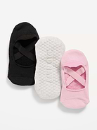 Image number 2 showing, Ballet Socks 3-Pack
