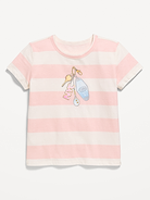 Image number 1 showing, Short-Sleeve Graphic T-Shirt for Girls