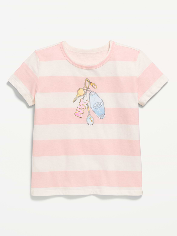 Short-Sleeve Graphic T-Shirt for Girls
