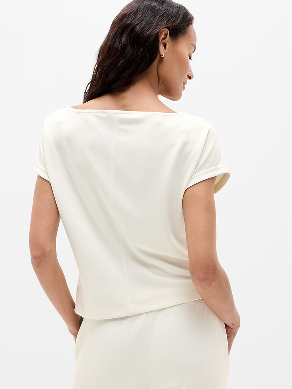 Seasoft Boat Neck Tee