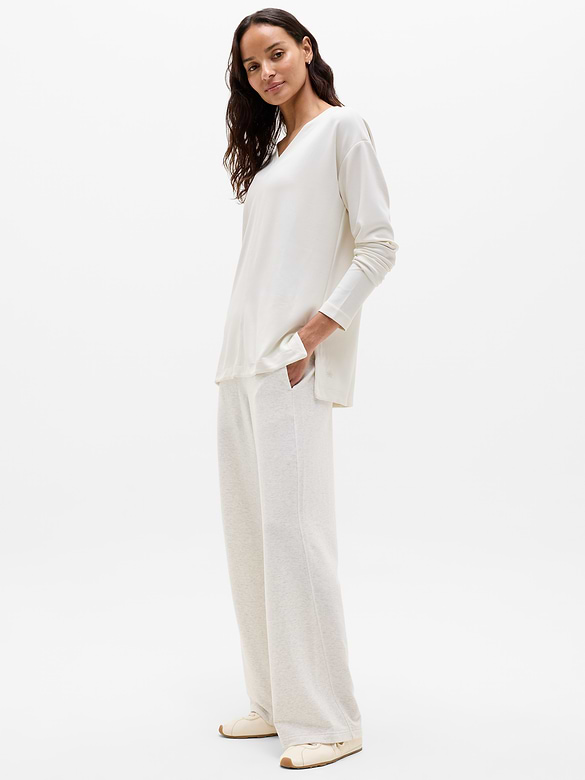 Seasoft V Neck Sweatshirt