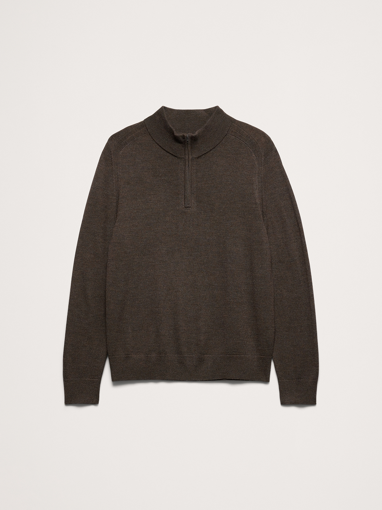 Merino Half-Zip Sweater | Banana Republic