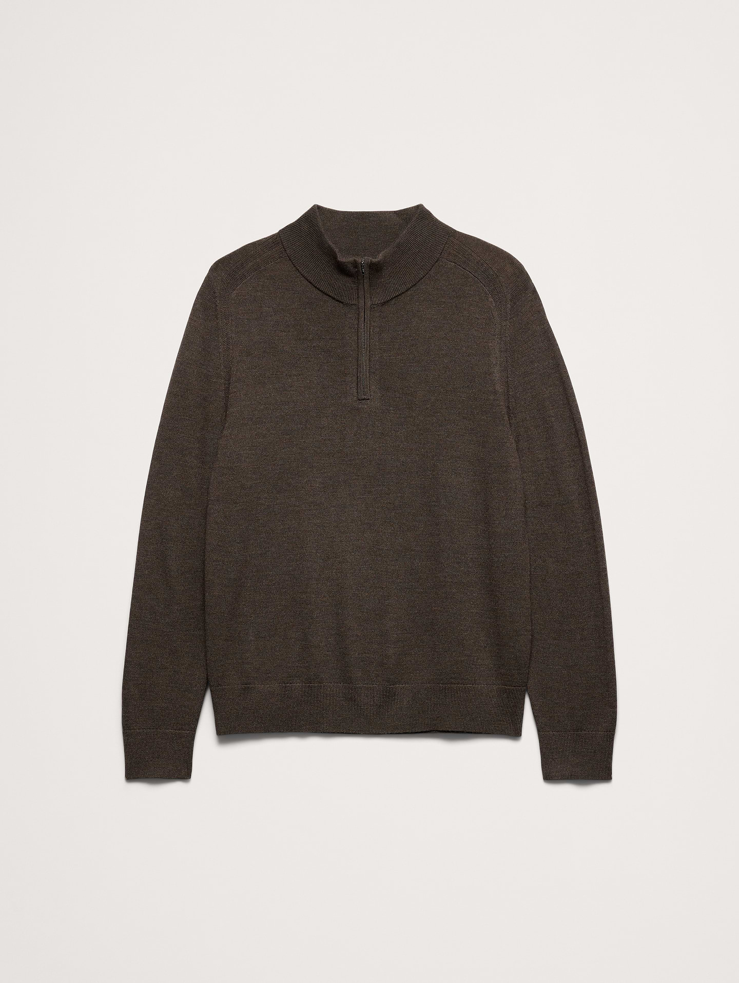 Image number 4 showing, Merino Quarter-Zip Sweater