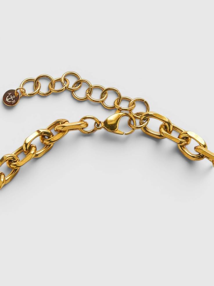 Image number 2 showing, Admiral Row Gold Chunky Cable Chain Necklace