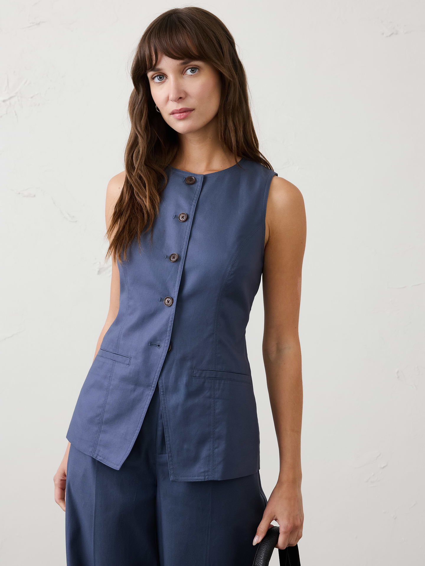 Image number 1 showing, Long Vest