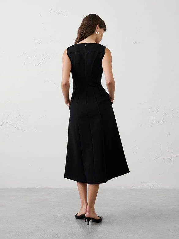 Ponte Midi Dress