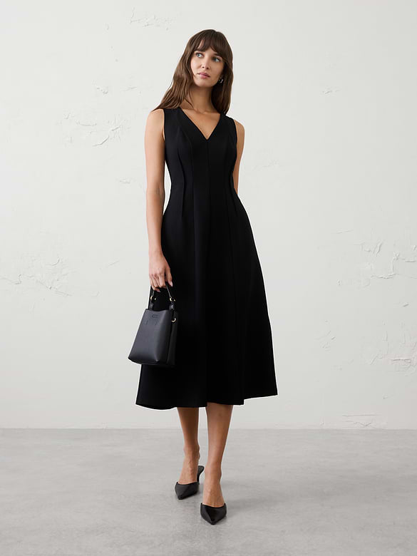 Ponte Midi Dress