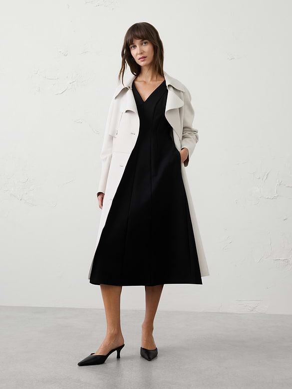 Ponte Midi Dress