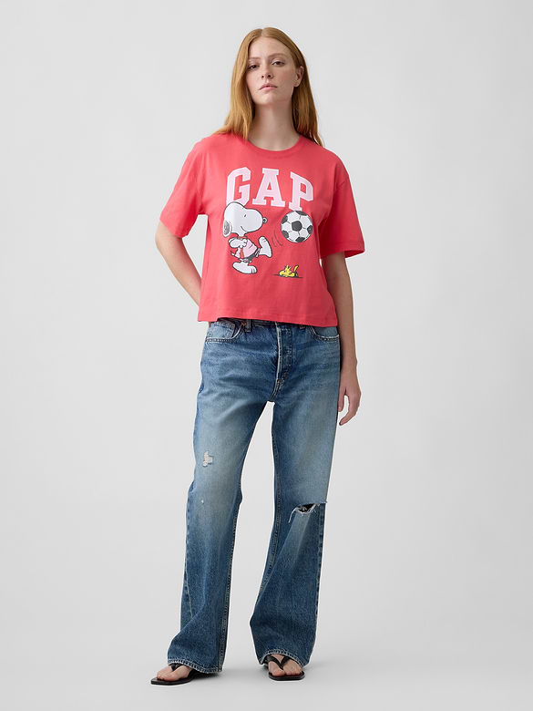 Peanuts Relaxed Logo T-Shirt