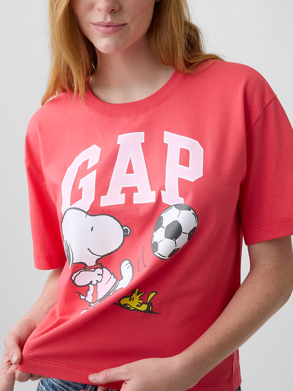 Peanuts Relaxed Logo T-Shirt