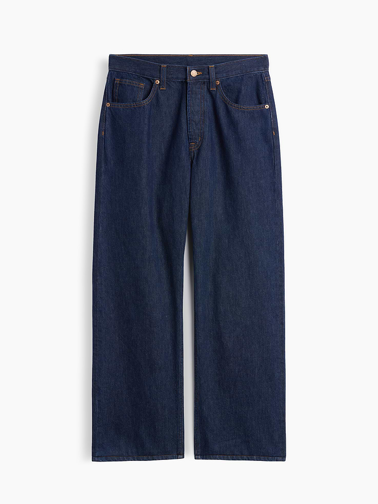 Image number 7 showing, Low Slung Relaxed Straight Jeans