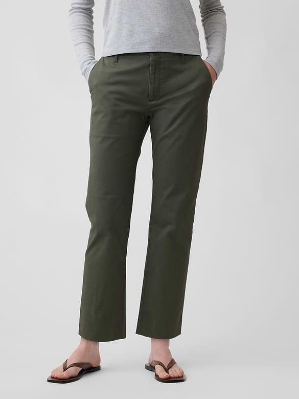 Mid Rise Downtown Khakis