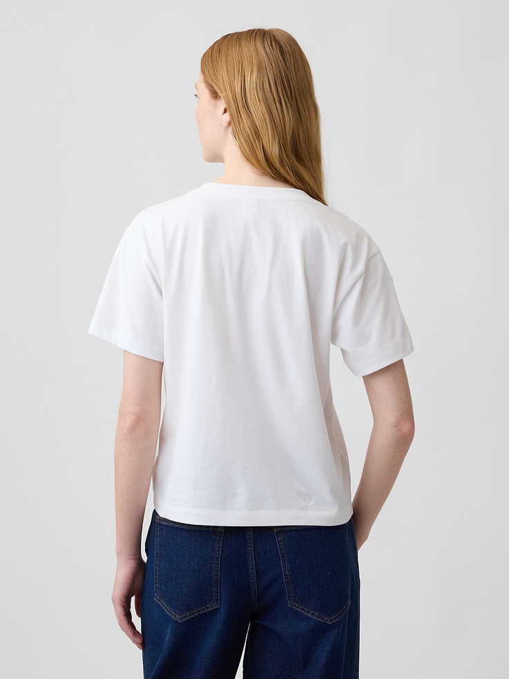 Image number 2 showing, Boxy Crewneck T-Shirt