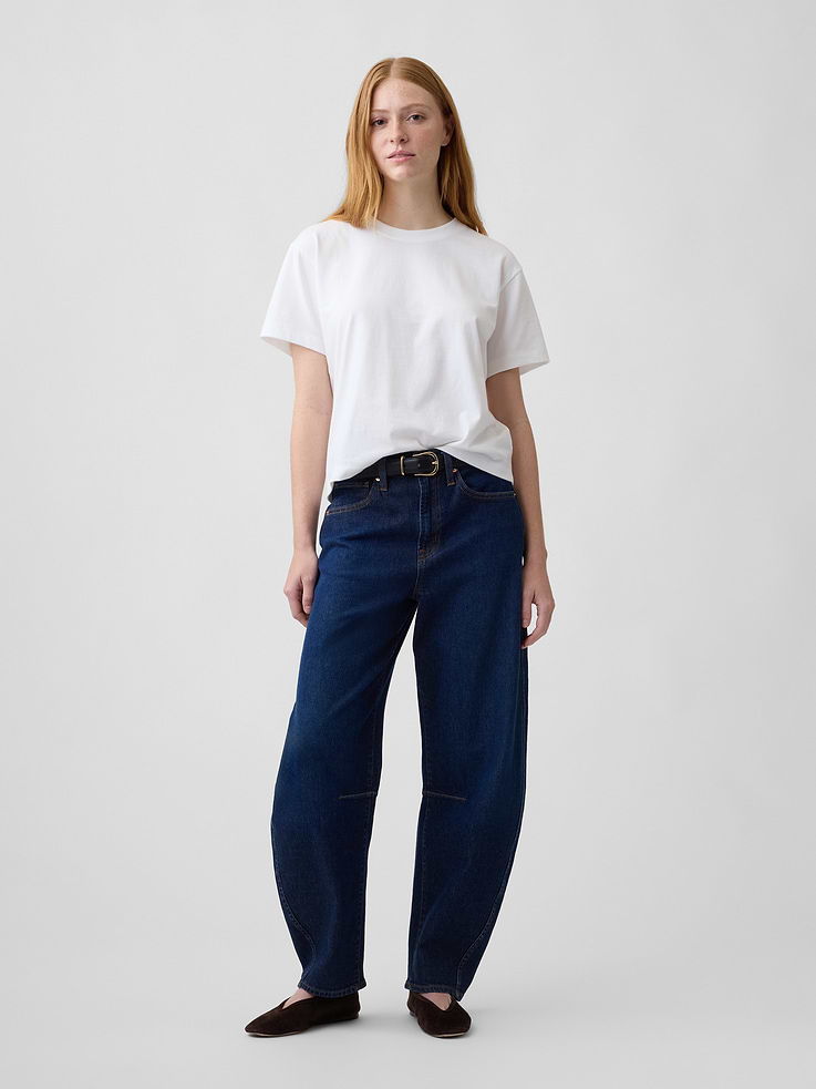 Image number 3 showing, Boxy Crewneck T-Shirt