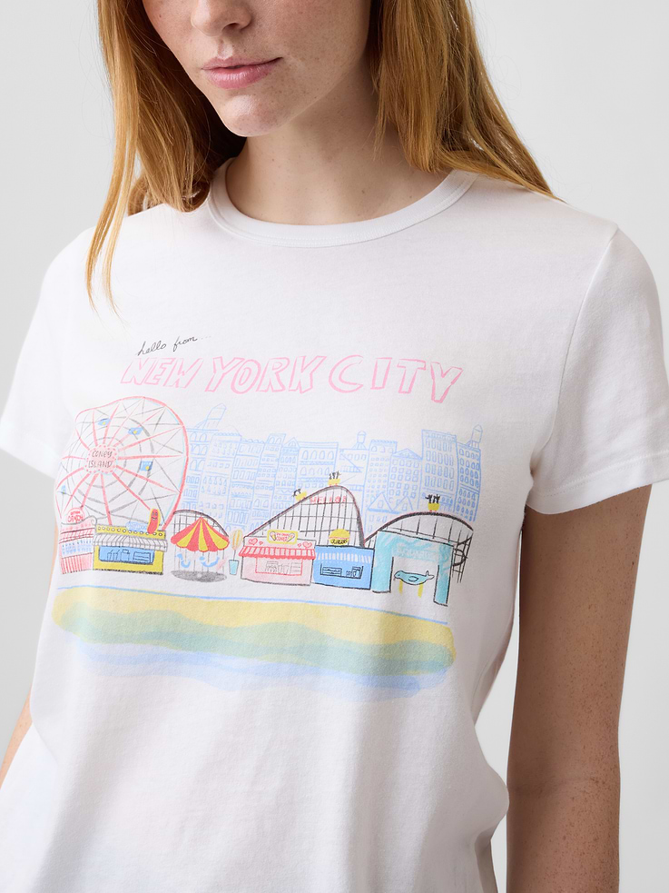 Image number 4 showing, Favorite Crewneck T-Shirt
