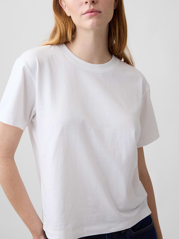 Boxy Crewneck T-Shirt