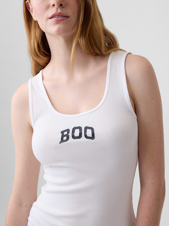 Gap Logo Ribbed Tank Top