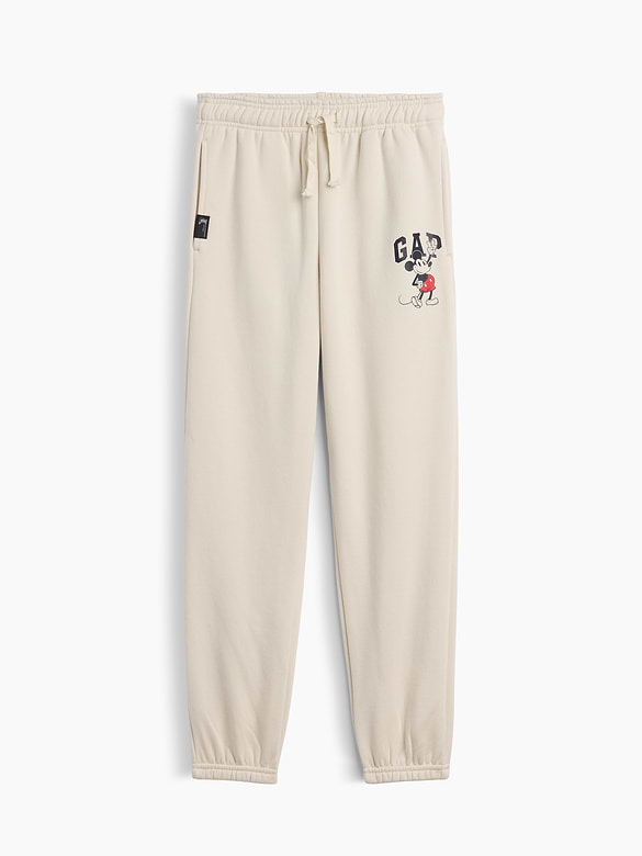 GapKids × Disney Mickey Mouse Relaxed Logo Joggers