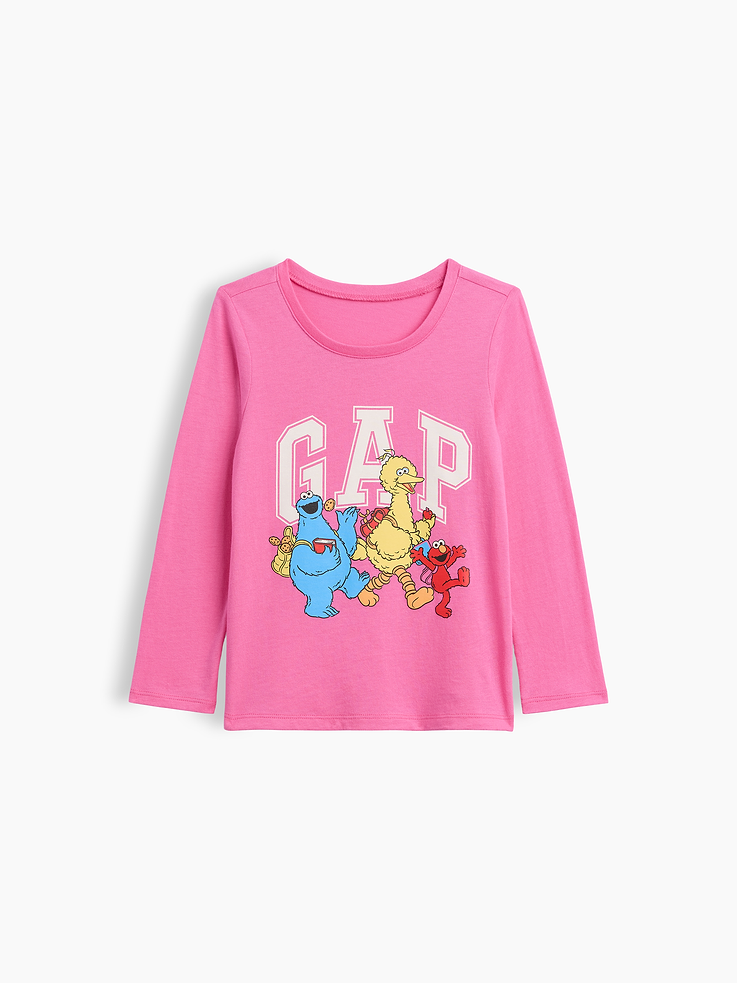 Image number 1 showing, babyGap Sesame Street Logo T-Shirt