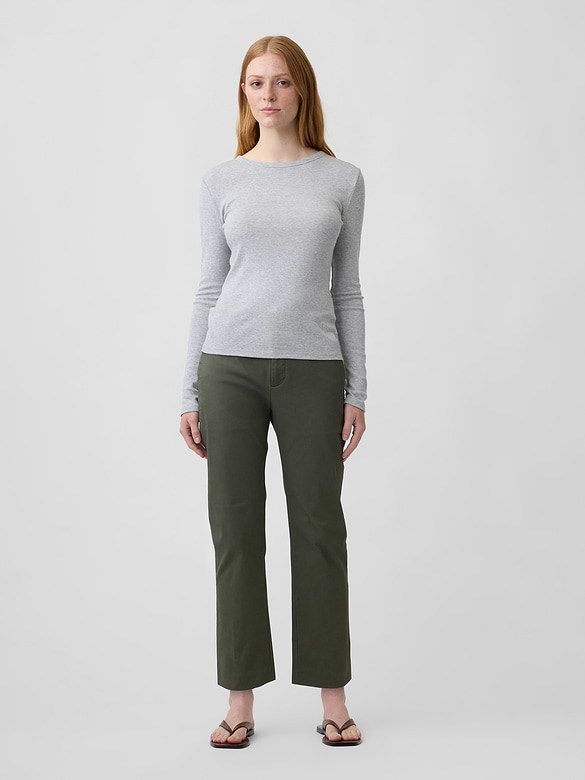 Mid Rise Downtown Khakis