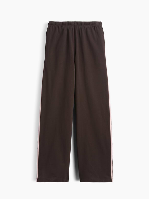 Knit Relaxed Track Pants