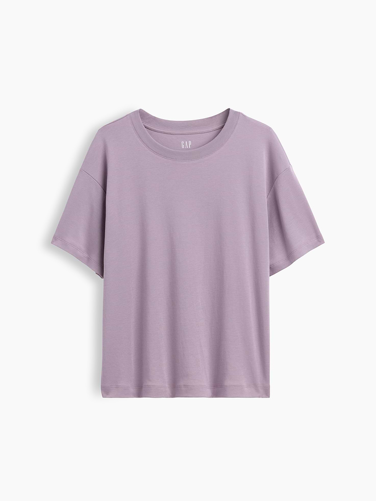 Image number 5 showing, Supima® Cotton Relaxed T-Shirt