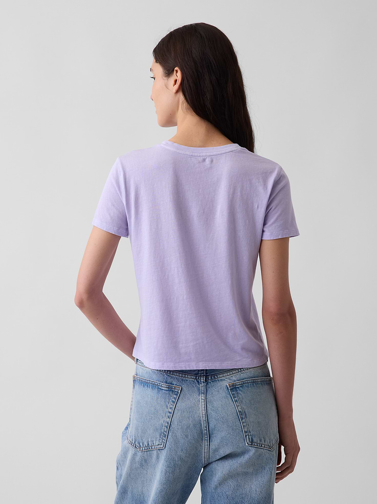 Image number 3 showing, 100% Cotton Authentic Shrunken Graphic T-Shirt