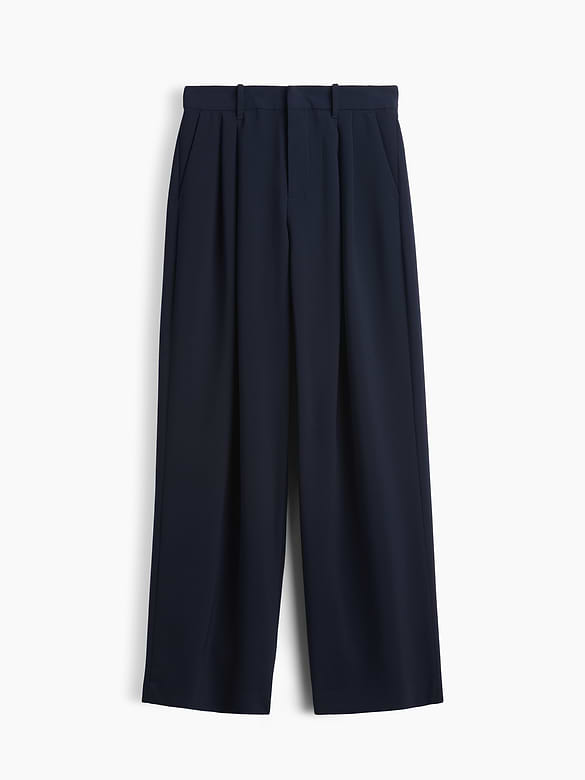 Curvy 365 High Rise Pleated Trousers