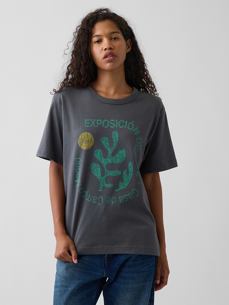 Image number 5 showing, Heavyweight Relaxed Graphic T-Shirt
