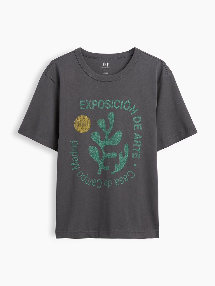 Image number 7 showing, Heavyweight Relaxed Graphic T-Shirt