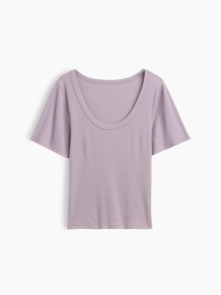 Image number 5 showing, Rib Scoop T-Shirt