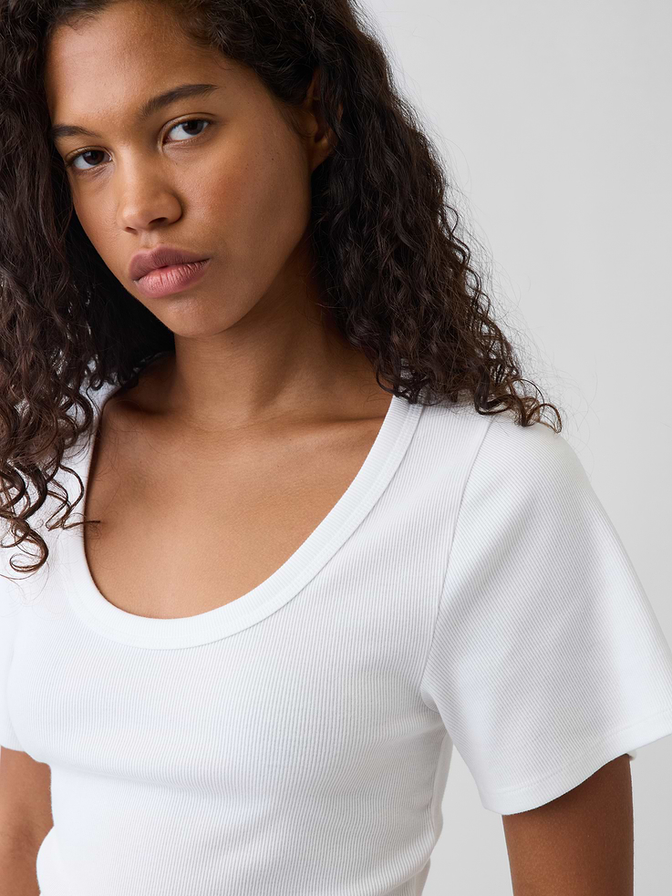 Image number 4 showing, Rib Scoop T-Shirt