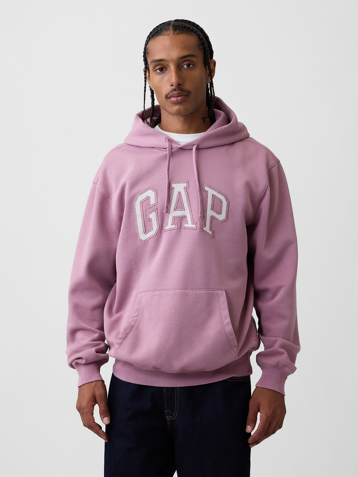 Adult VintageSoft Arch Logo Hoodie | Gap