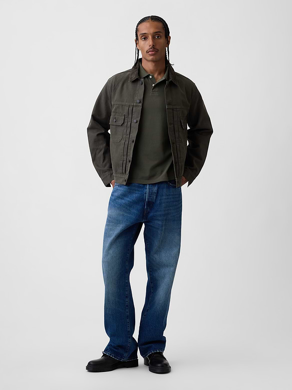 Relaxed Pique Polo