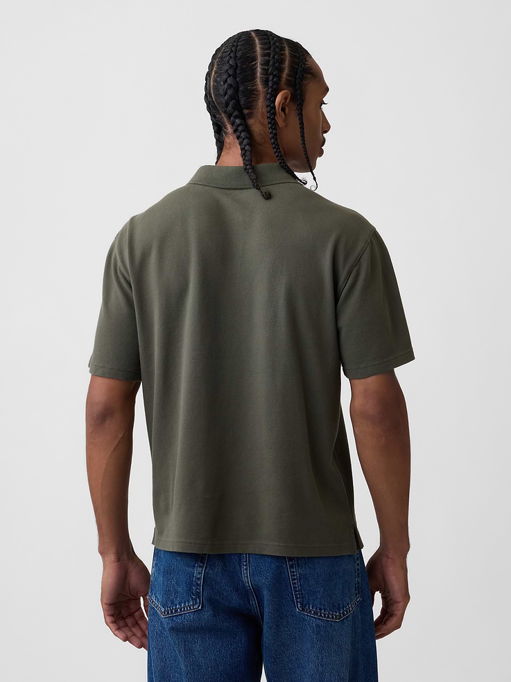 Image number 3 showing, Relaxed Pique Polo