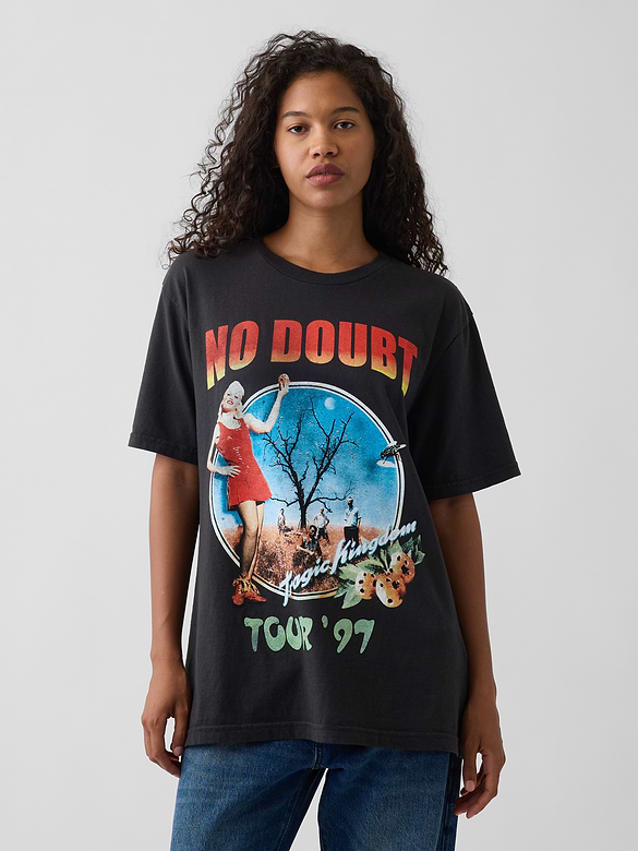 No Doubt Relaxed Graphic T-Shirt